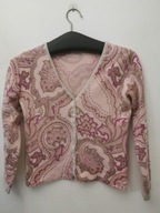 ESCADA SPORT KASZMIROWY SWETER R.S/M CARDIGAN SWETR