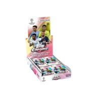 Topps Chrome UCL 2021/22 Hobby Box – 16 Pack 64 Karty Black White Raywave