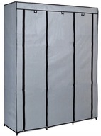 Garderoba Gockowiak MIRA MAXI SZARA 135 x 175 x 45 cm odcienie szarości