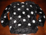 Sweterek H&M miękki włochaty 110-116 /T