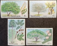 SAINT LUCIA ** - czysty - FLORA