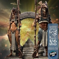 STARGATE / Horus Goards, wydruk 3D, żywica