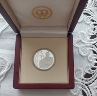 III RP 10 złotych 1998 Zygmunt III Waza , Półpostać , Ag. 0.925 st. L