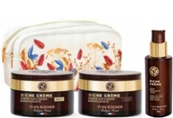 Yves Rocher Riche Creme: 1 x Emulsja + Krem Dzień + Krem Noc + Kosmetyczka
