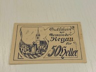 50 Heller (Regau) notgeld Austria; N#214830; stan XF