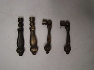 uchwyt meblowy gałka kołatka metal stare złoto