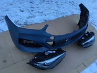 BMW 8 G14 G15 G16 Zderzak przód lampa LED maska błotnik chłodnica pas P7F