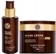 Yves Rocher 1 x Riche Creme Przeciwzmarszcz. Emulsja + Krem Dzień/Noc 75ml