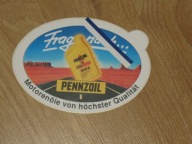 PENNZOIL naklejka z PRL