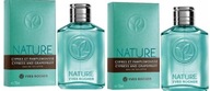 NATURE MEN Yves Rocher męska EDT 75ml + 75ml perfum CYPRYS GRAPEFRUIT IMBIR