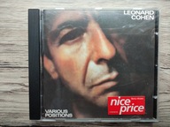 LEONARD COHEN - Various Positions Leonard Cohen CD T