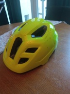Kask rowerowy żółty rozmiar S 51-55cm