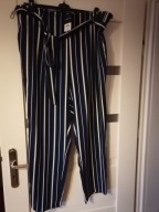 SPODNIE DAMSKIE LETNIE PEACOCKS 48 4XL PASKI