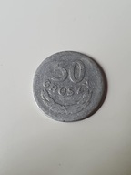 Moneta 50 gr groszy 1957 Aluminium