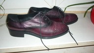 Lavarazione Artigiana- nowe skórzane półbuty r; 41