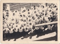 MARYNARZE PANCERNIKA SCHARNHORST .. stempel Dowódca pancernika Scharnhorst