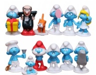 Figurki SMERFY Zestaw Figurek 12 szt. 12x GARGAMEL KLAKIER smurfs Na tort