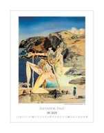 Salvador Dali kalendarz 2025 reprodukcje malarstwo surrealizm obrazy