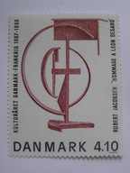 Dania - Rok Kultury Francusko-Duńskiej - Mi.928 **