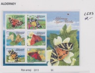 LATARNIE MORSKIE, MOTYLE, ALDERNEY Mi: 2023r L673