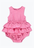 MATALAN niemowlęce body z falbanką lato 62 cm