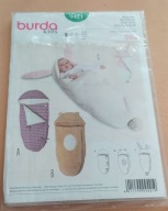 Wykrój Burda baby nest - 3 kojce