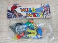 4 X ŻOŁNIERZYKI KIOSKOWCE_ORG. OPAKOWANIE _WILD WEST_ KOWBOJE_HONG KONG_'80