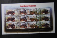 Arkusz 3847 - 3850 ** - Zabytkowe Parowozy z 2002 r