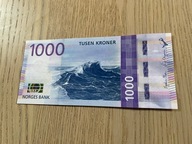 Norwegia - 1000 koron - 2019 - UNC