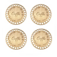 Baza pod podkładkę na kubek 10cm do szydełkowania sklejka 3mm grawer