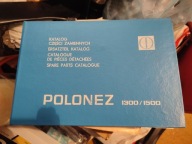 FSO POLONEZ BOREWICZ 3D COUPE 5D 1300 - 1500 FABRYCZNY KATALOG CZĘŚCI 1978