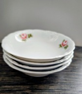 Porcelana talerzyki miseczki Wawel 4 sztuki (3+1) PRL vintage 70.XX