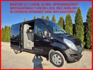Renault Master 2.3 125KM Bez Adblue Brygadowka Dubel 7-osob Doka Klima 1 w