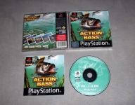ACTION BASS łowienie ryb PSX PS1- wędkarstwo ! PLAYSTATION płytka jak NOWA