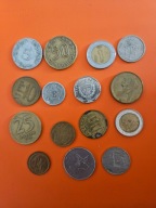 15 monet z 15 egzotycznych państ świata