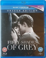 Fifty Shades Of Grey Pięćdziesiąt twarzy Greya Wersja angielska Blu-ray Irl