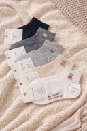 Skarpety ZAKOSTKI Damskie AuraVia Super Bawełna Uroczy Miś 35-38