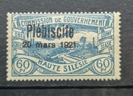Plebiscyt 1921,Górny Śląsk Mi.37 gwarancja