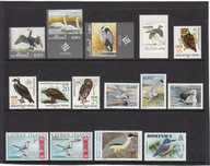 Ptaki, znaczki czyste