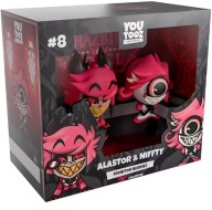 HAZBIN HOTEL MONITOR BUDDIES FIGURKI KOLEKCJONERSKIE NIFFTY ALASTOR CHIBI