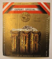 ETYKIETA - BROWAR WARKA - TAB - EXPORT SPECIAL - Warka Brewery Poland