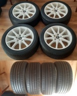 Komplet Kół Lato Nowe Białe BMW E32 E34 E38 E39 E60 E65 Dayton 235 45 R17