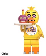 Mini klocki konstrukcyjne FNAF Nights Figurki z gry Mini figurki akcji Kloc