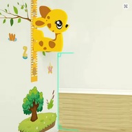 MAGNETYCZNA MIARKA WZROSTU DLA DZIECI RUCHOMY JELONEK BAMBI 3D 65 -185 CM