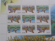 Rosja - dzikie kaczki - Mi. 462-64 ** arkusik