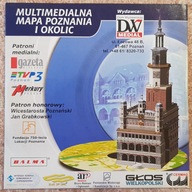 Multimedialna mapa Poznania i okolic (płyta DVD)