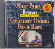 Beethoven Piano Concertos Nos. 1 & 2 Perahia Haitink EX CD Irl