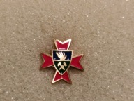 Oryg Odznaka Górnicza- RATOWNIK GÓRNICZY KRZYŻ MALTAŃSKI wersja mała pins