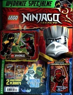 LEGO NINJAGO LEGACY WYDANIE SPECJALNE 4/2025 puszka, karta, swie figurki