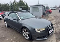 Audi A5 Cabrio 2.0 TDI 177KM 2015r S LINE automat navi bixenon czarna skora